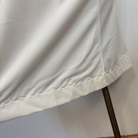 VTG ILGWU Wonder Val Ivory White Cream Dress Full Slip Lingerie SZ 44 / XL - Picture 3 of 9